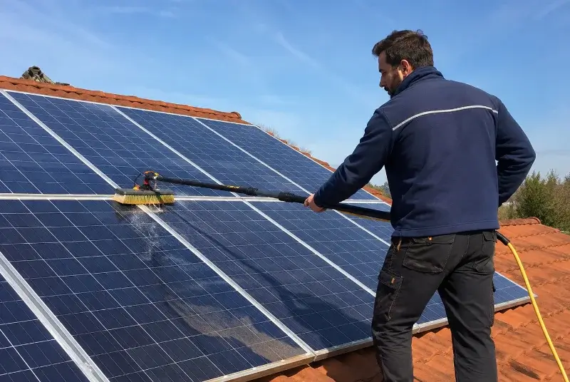Nettoyage et entretien de panneaux solaires à Coimères
